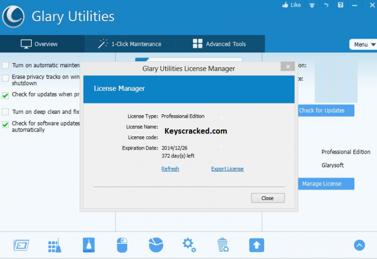 Glary Utilities Pro 5.211.0.240 for mac instal