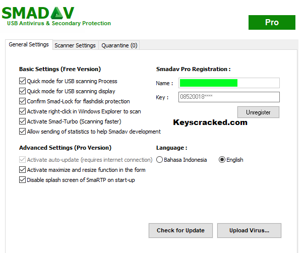 Smadav 2021 Rev 14 6 Crack Pro Registration Name And Key