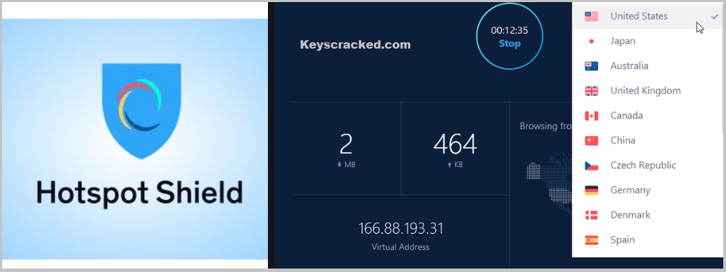 Hotspot Shield 12.7.3 Crack With License Key Free Download 2024
