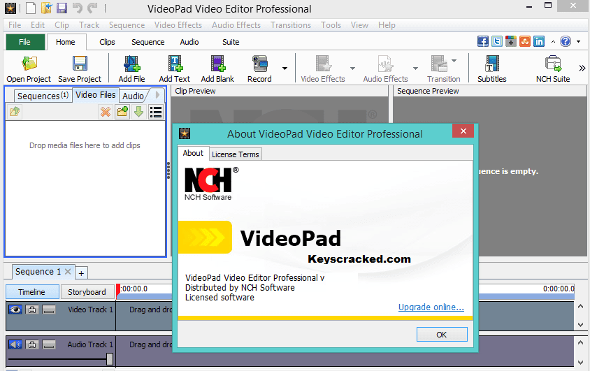 VideoPad Video Editor Key