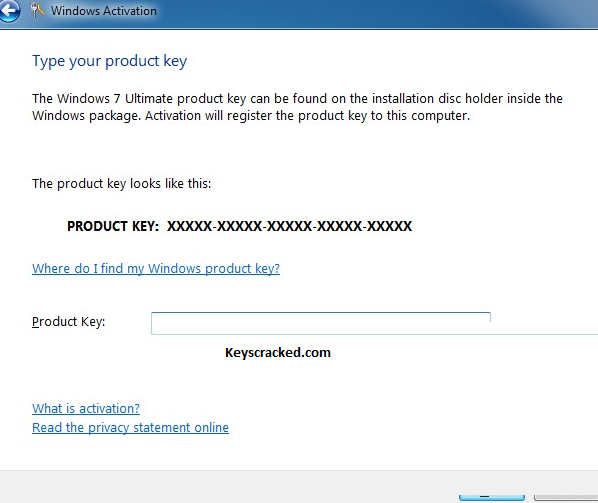 windows 7 ultimate crack license key