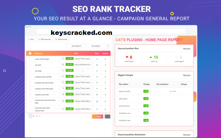 Rank Tracker Key