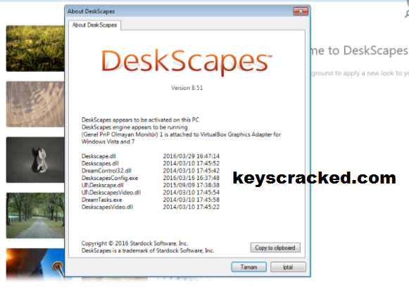 DeskScapes Key