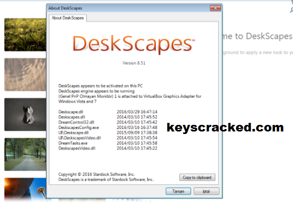 stardock deskscapes cracked