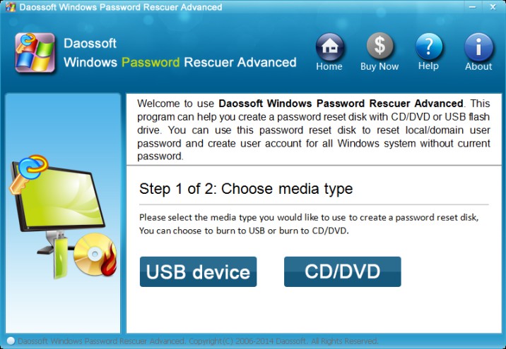 DaosSoft Windows Password Rescuer Crack